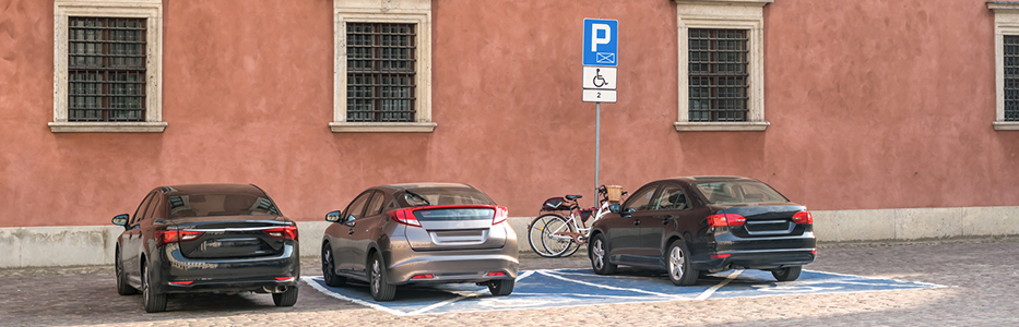 Amende pour stationnement sur une place handicapé
